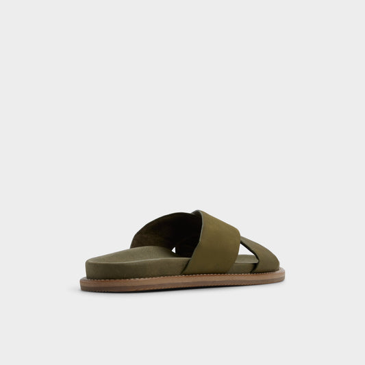 Marrin in Olive - Slide sandal | Aldo