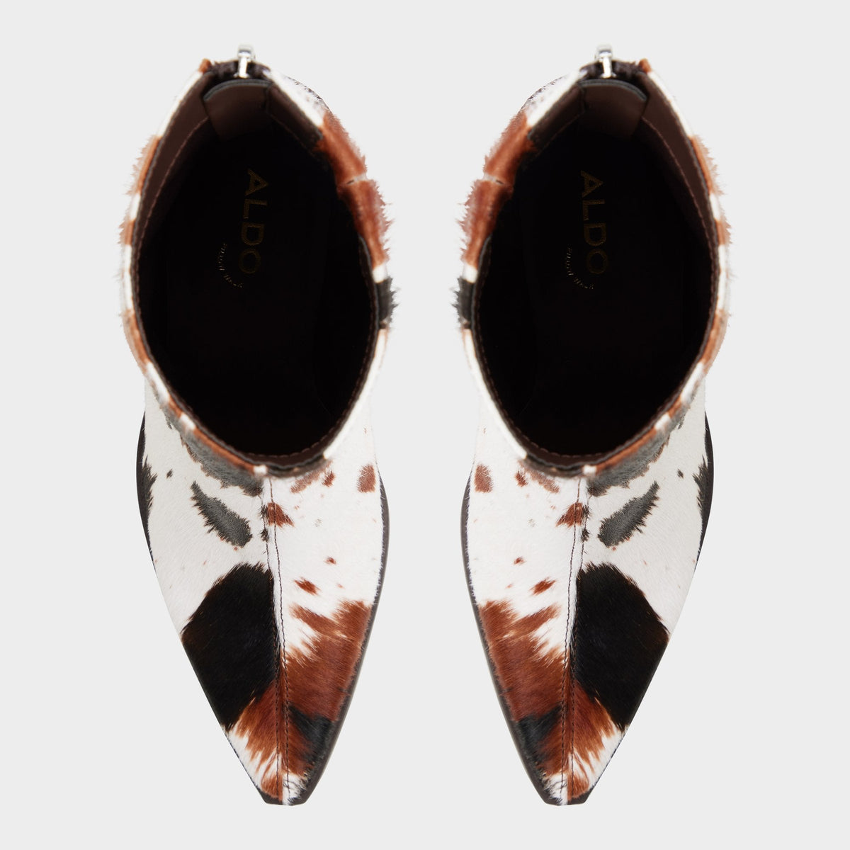 Norelle in Open Brown - Ankle boot, Block heel | Aldo