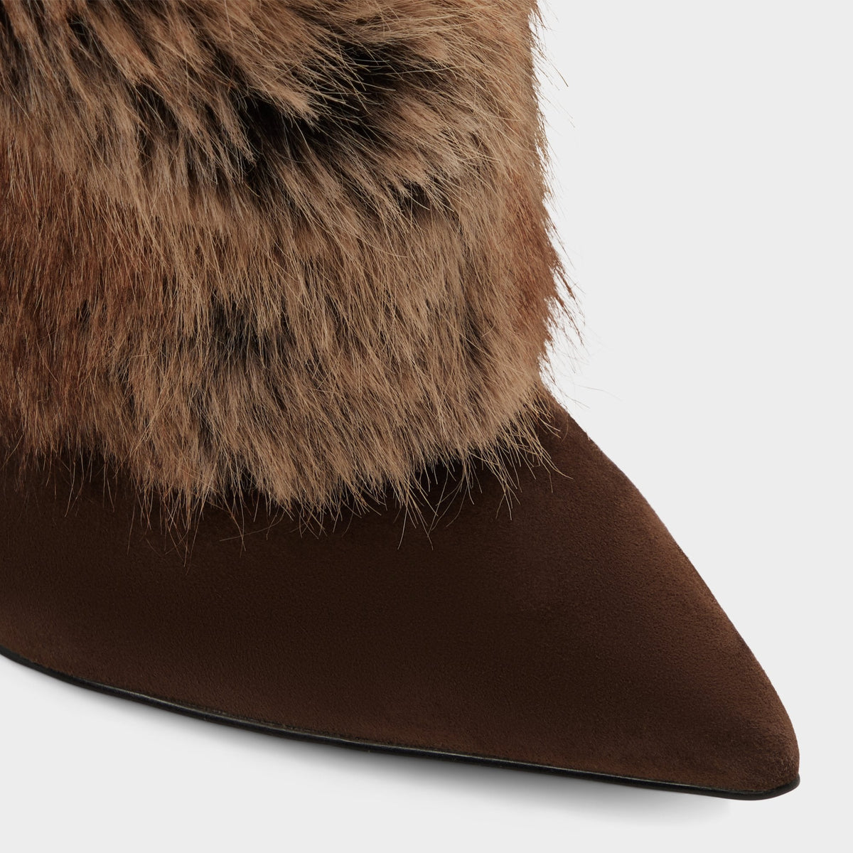 Lennore in Dark Brown 14163383 - Knee-high boot, Stiletto heel | Aldo
