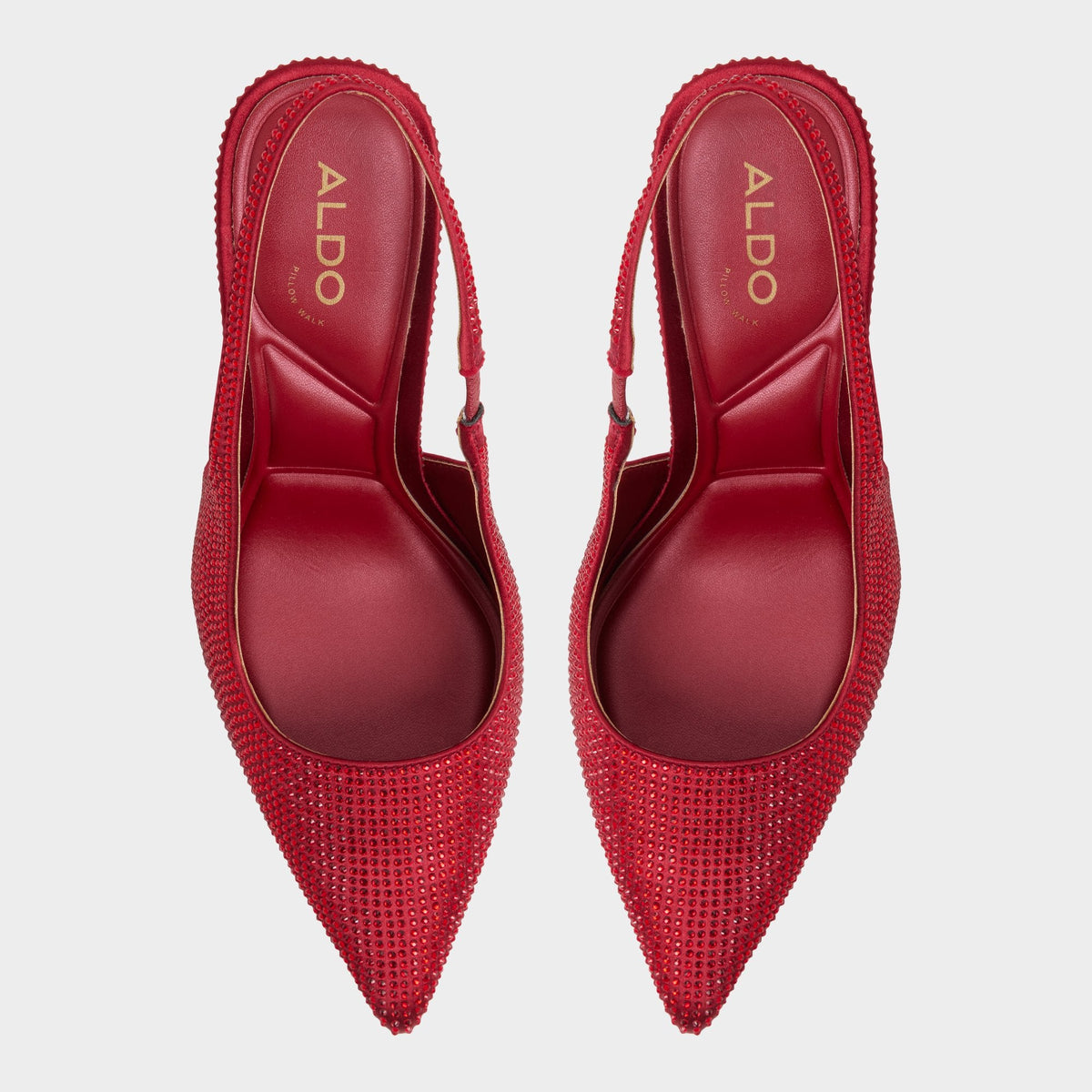 Lovebloom in Xt Dark Red - Slingback heel, Stiletto heel | Aldo