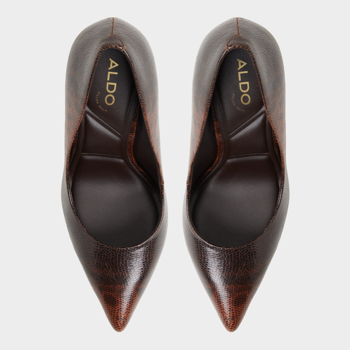 Stessy2 in 0 Open Brown - Pump, Stiletto heel | Aldo