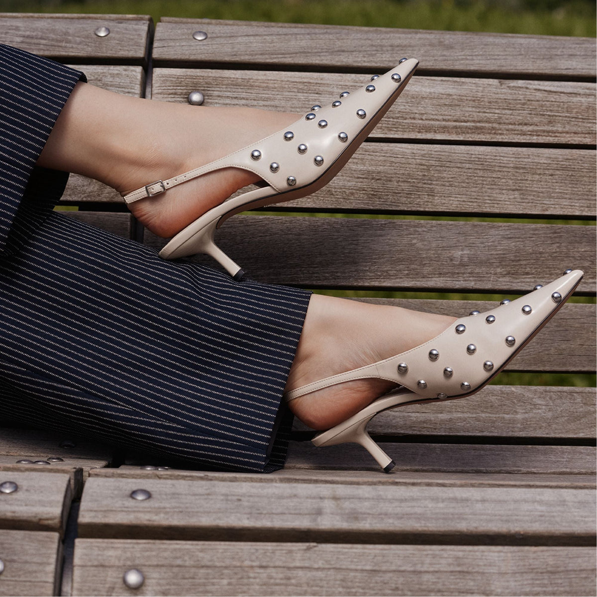 Naiarah in Cream 14118390 - Slingback heel, Stiletto heel | Aldo