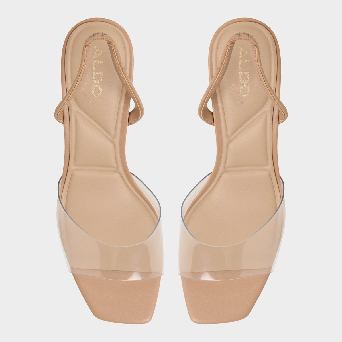 Andyana Beige Women's Strappy sandals - Slingback heeled sandal, Stiletto heel | Aldo