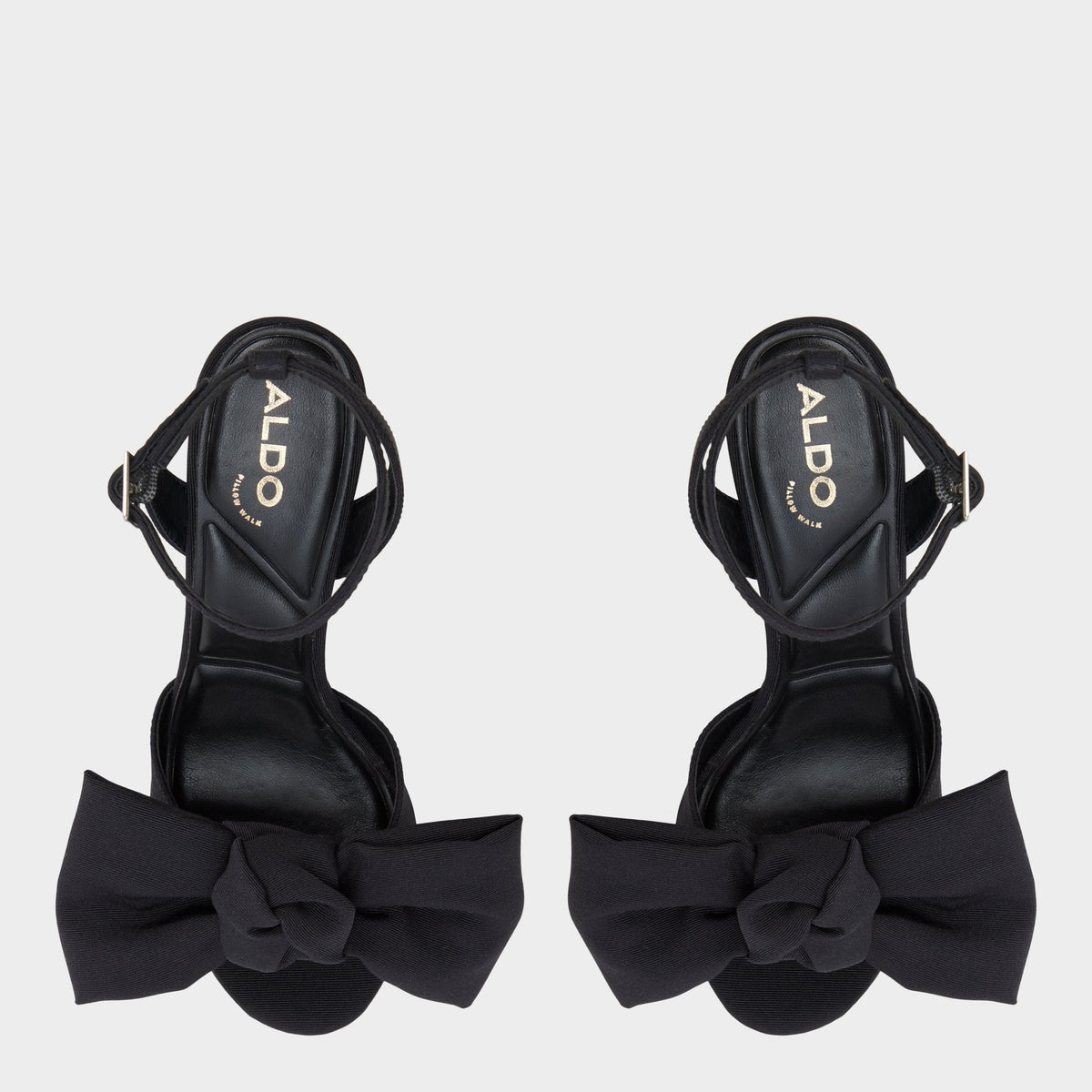 Luscious in Black 14154112 - Strappy heeled sandal, Platform | Aldo