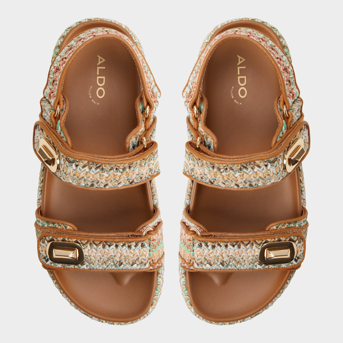 Sunhaven Bright Multi Women's Platform sandals - Footbed sandal | Aldo