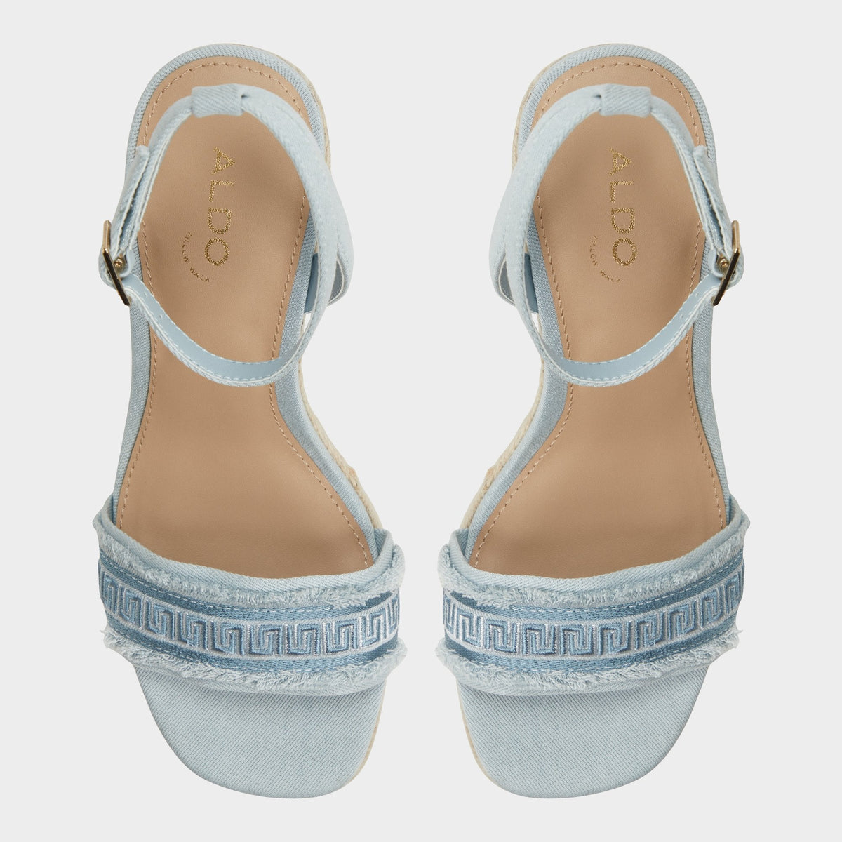 Aberitram Denim Women's Platform sandals - Wedge sandal | Aldo
