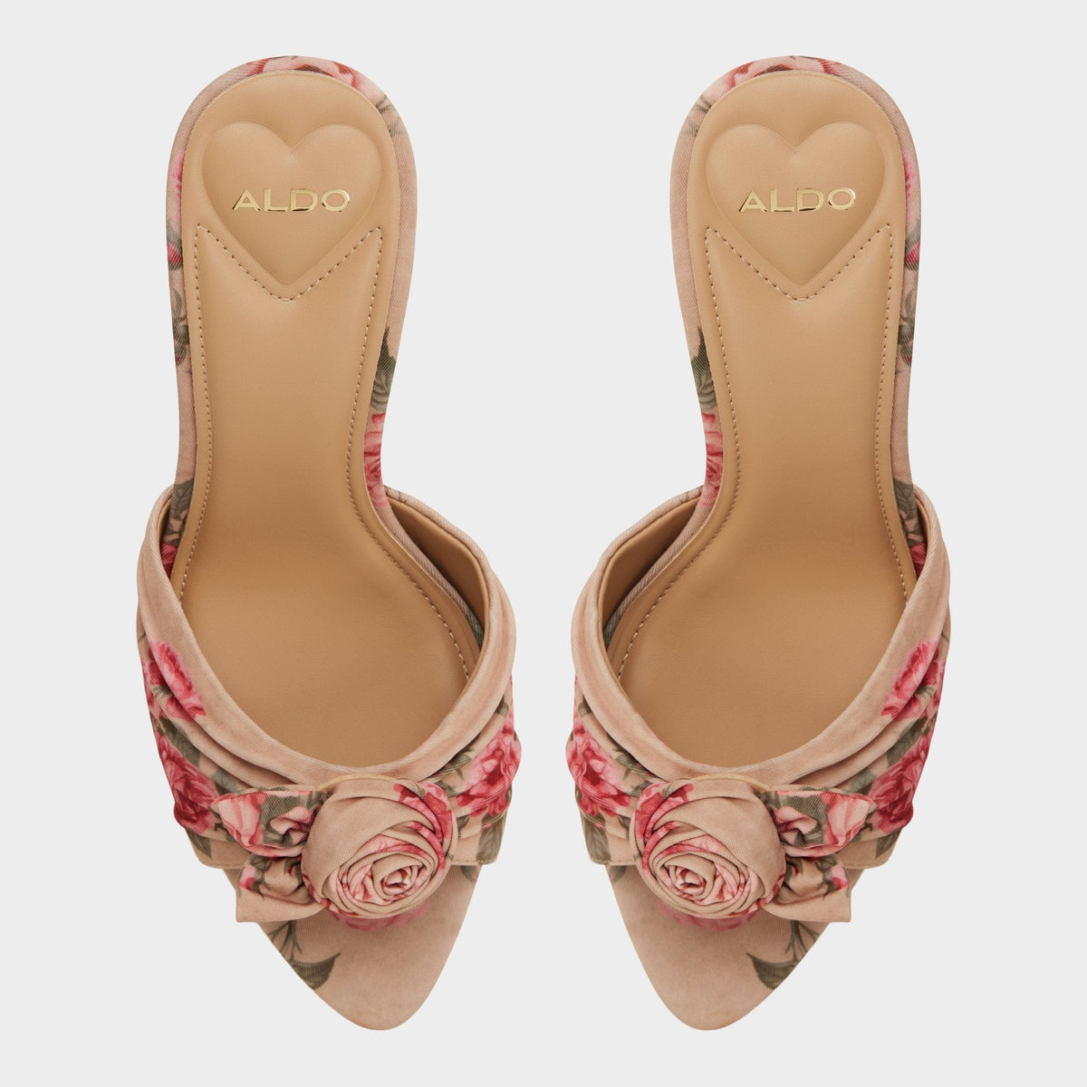 Rosalina in Beige Combo 14193392 - Heeled mule, Stiletto heel | Aldo
