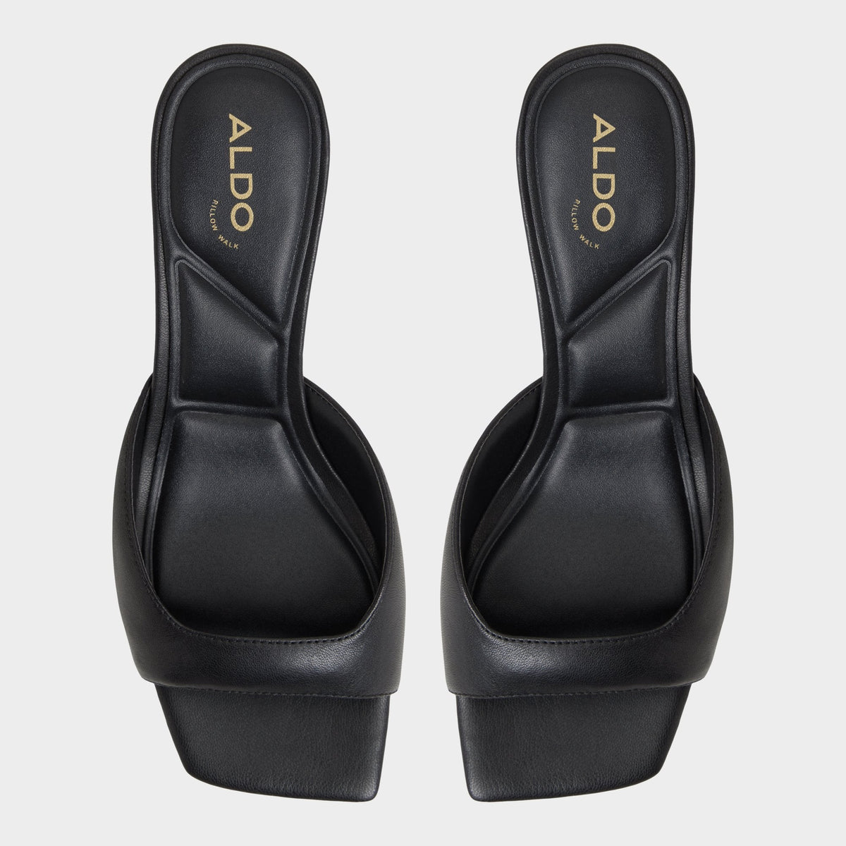 Aneky in Black - Heeled mule, Block heel | Aldo