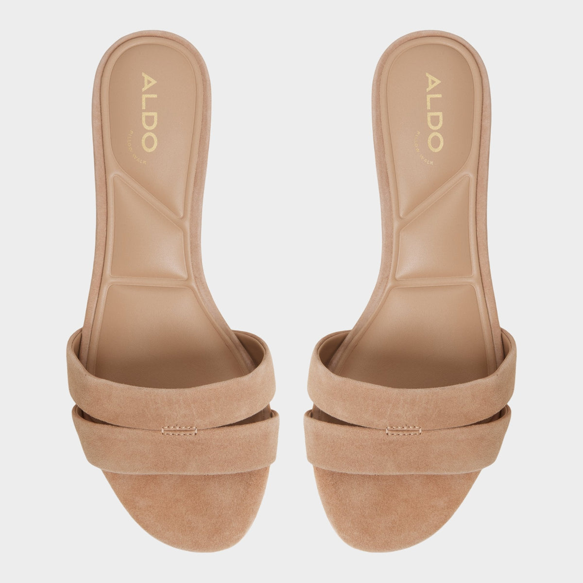 Scarletta Medium Brown Women's Heeled mules - Heeled mule, Kitten heel | Aldo