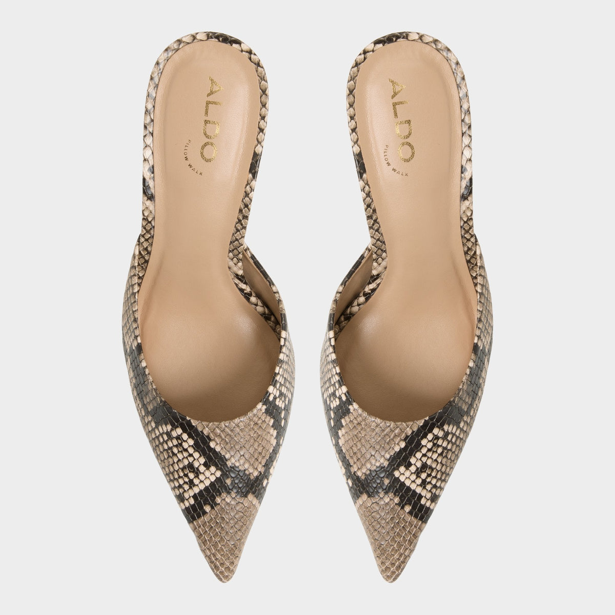 Beatrixy Python Women's Heeled mules - Heeled mule, Stiletto heel | Aldo