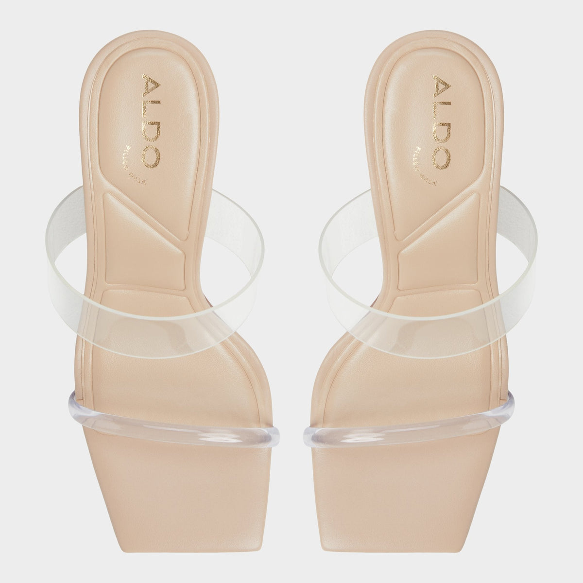 Calley Tan Women's Heeled mules - Heeled mule, Block heel | Aldo