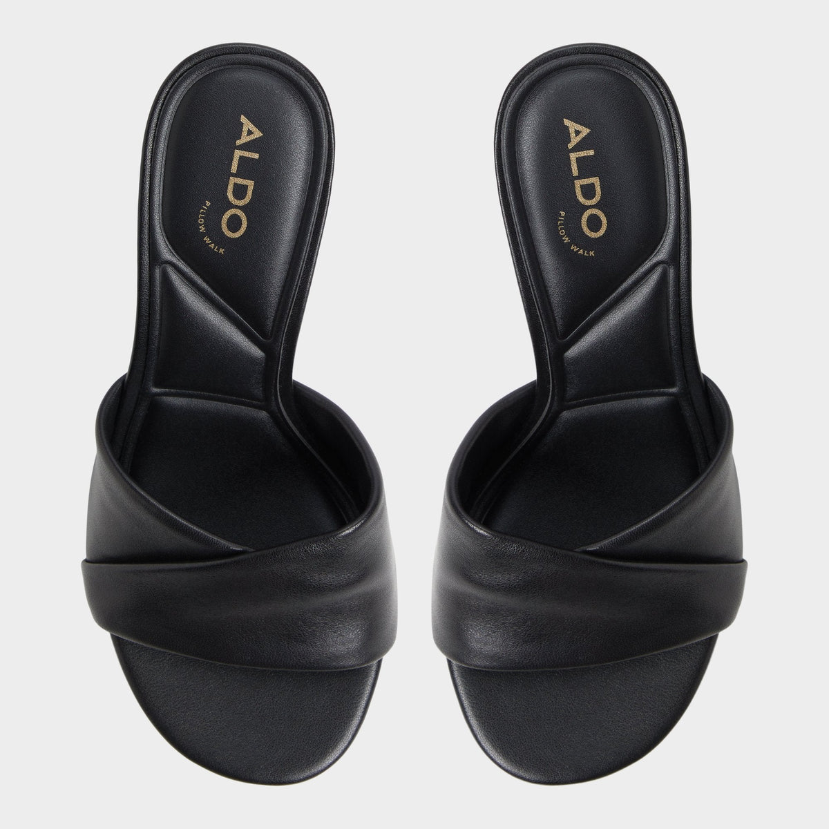 Lyhanna Black Women's Heeled mules - Heeled mule, Stiletto heel | Aldo
