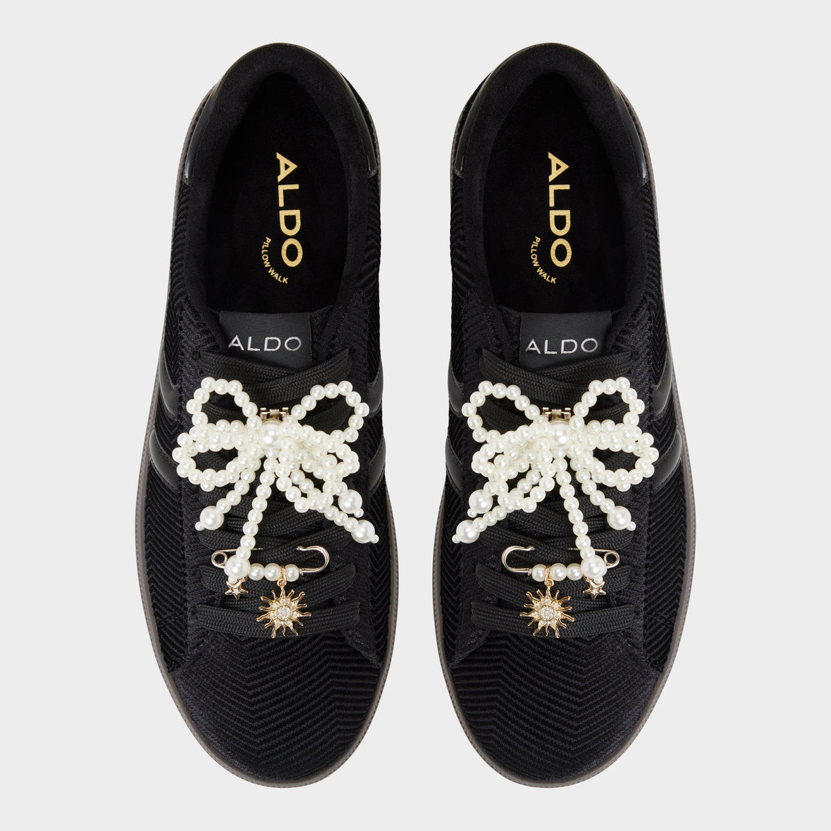 Chicsneaker2 in Black Black - Low top sneaker, Cup sole | Aldo