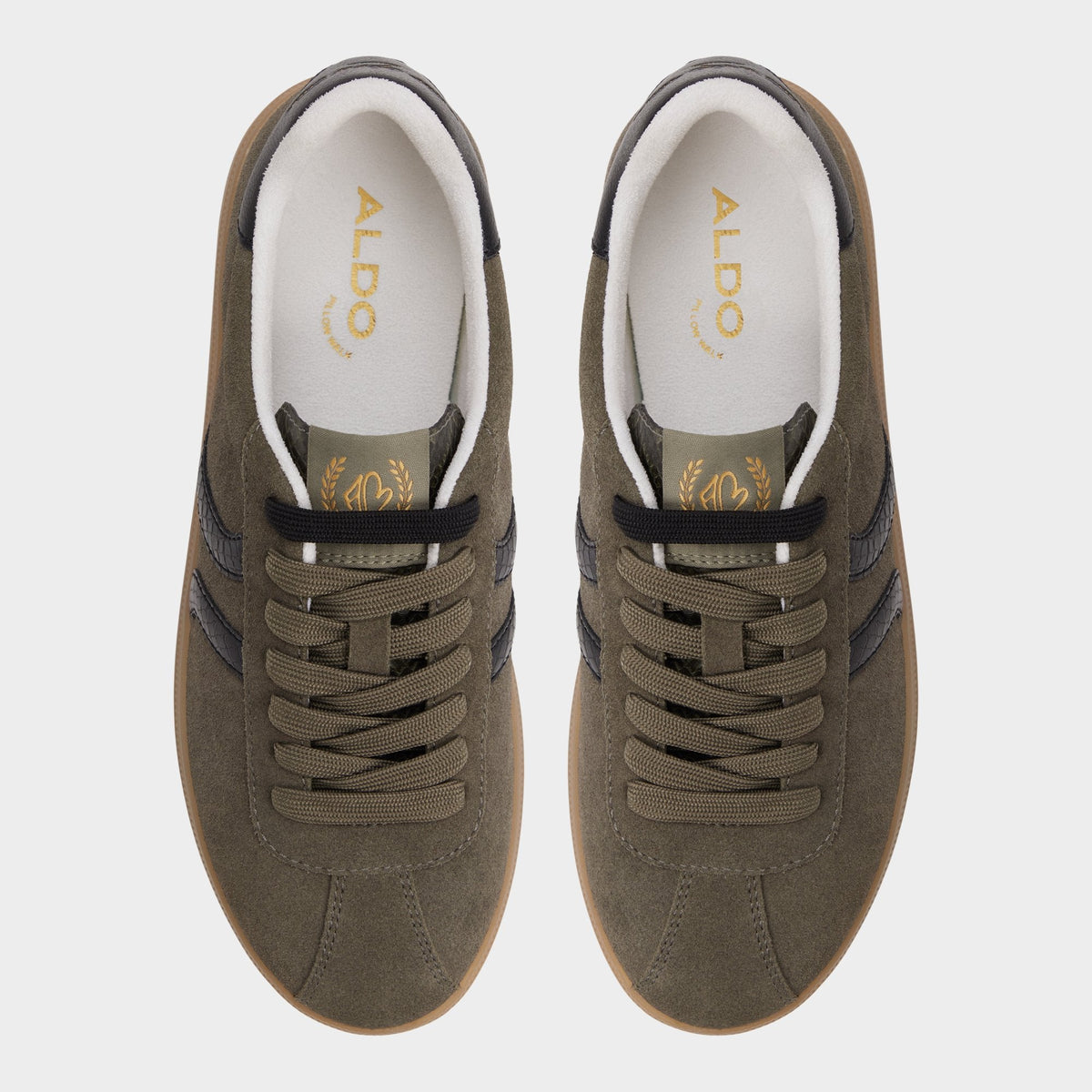 Chicsneaker in Olive - Low top sneaker, Cup sole | Aldo