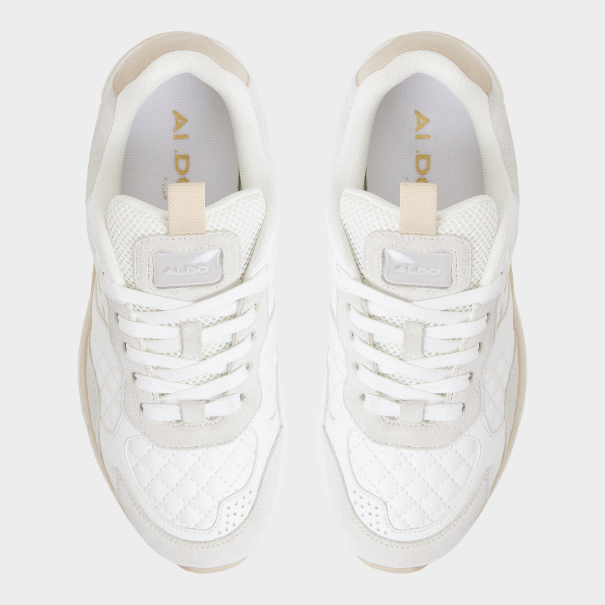 Pillowsnkr in L White - Jogger sneaker | Aldo