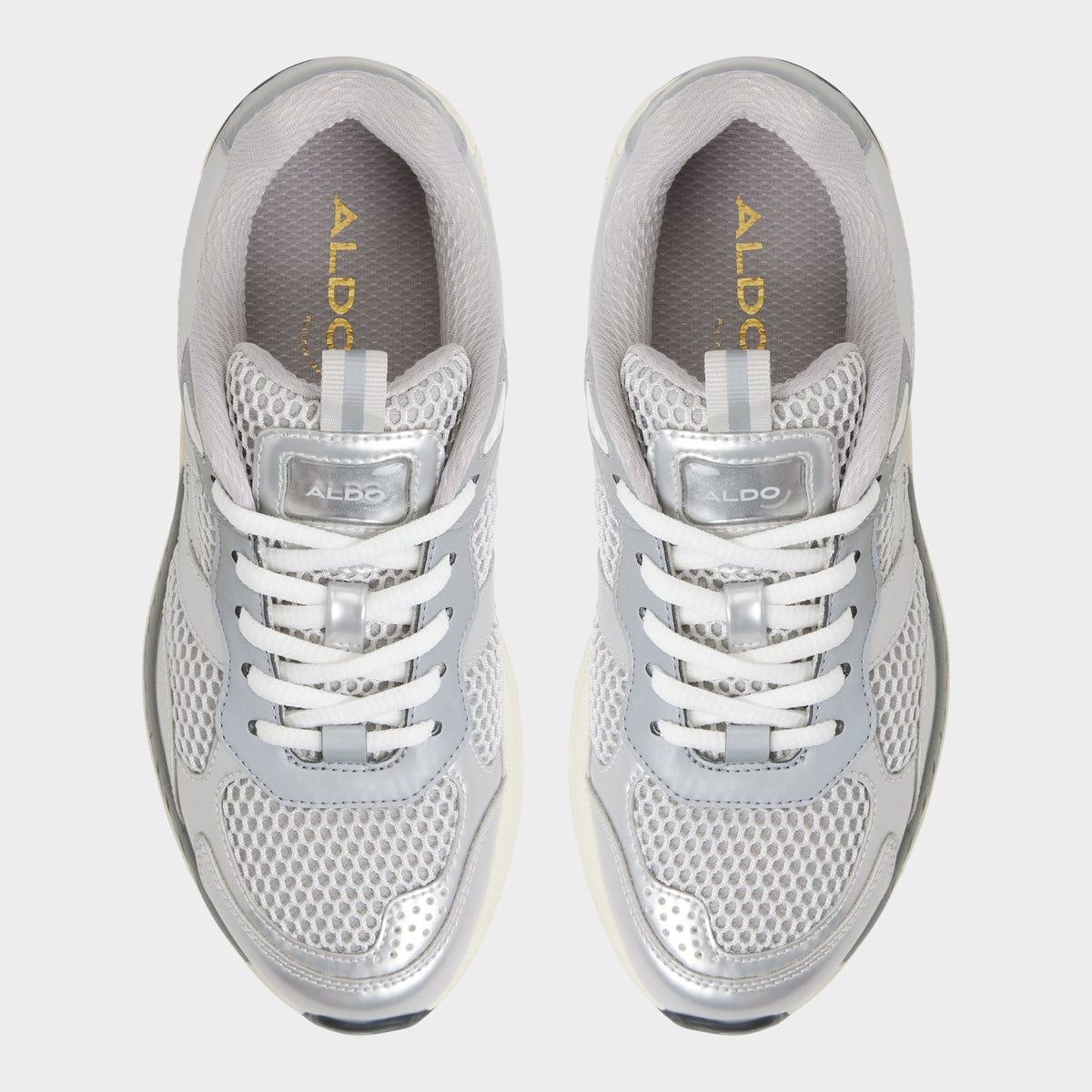 Pillowsnkr in L Silver - Jogger sneaker | Aldo