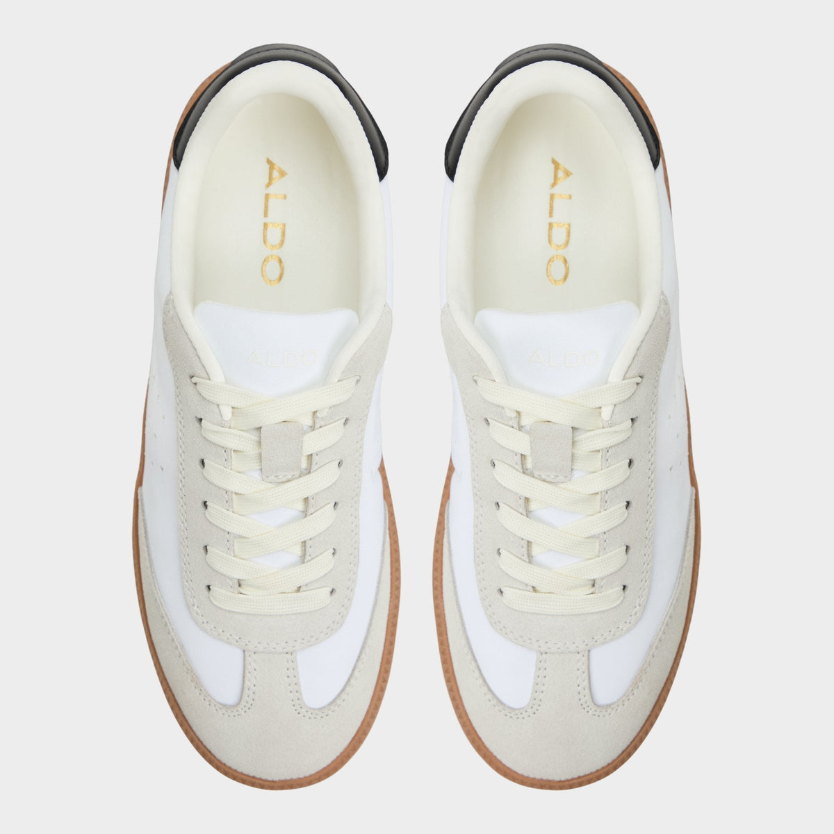 Clubstyle White/Black Women's Low top sneakers - Jogger sneaker, Jogger sole | Aldo