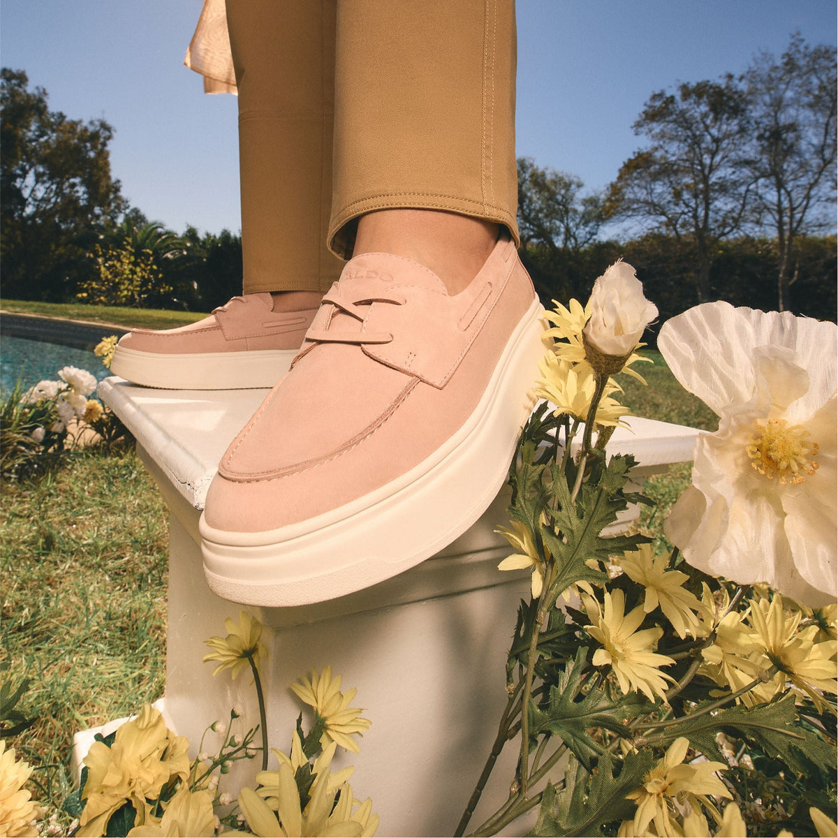 Wildbreeze Other Pink Women's Slip on sneakers - Boat shoe, Platform | Aldo