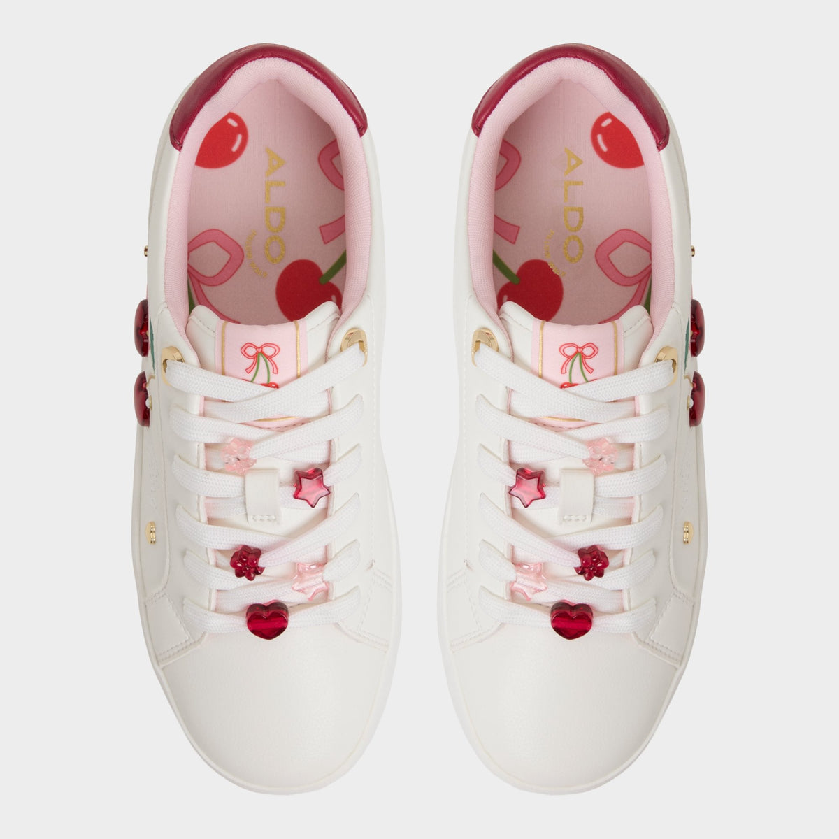 Cherrylove White Women's Low top sneakers - Low top sneaker, Platform | Aldo