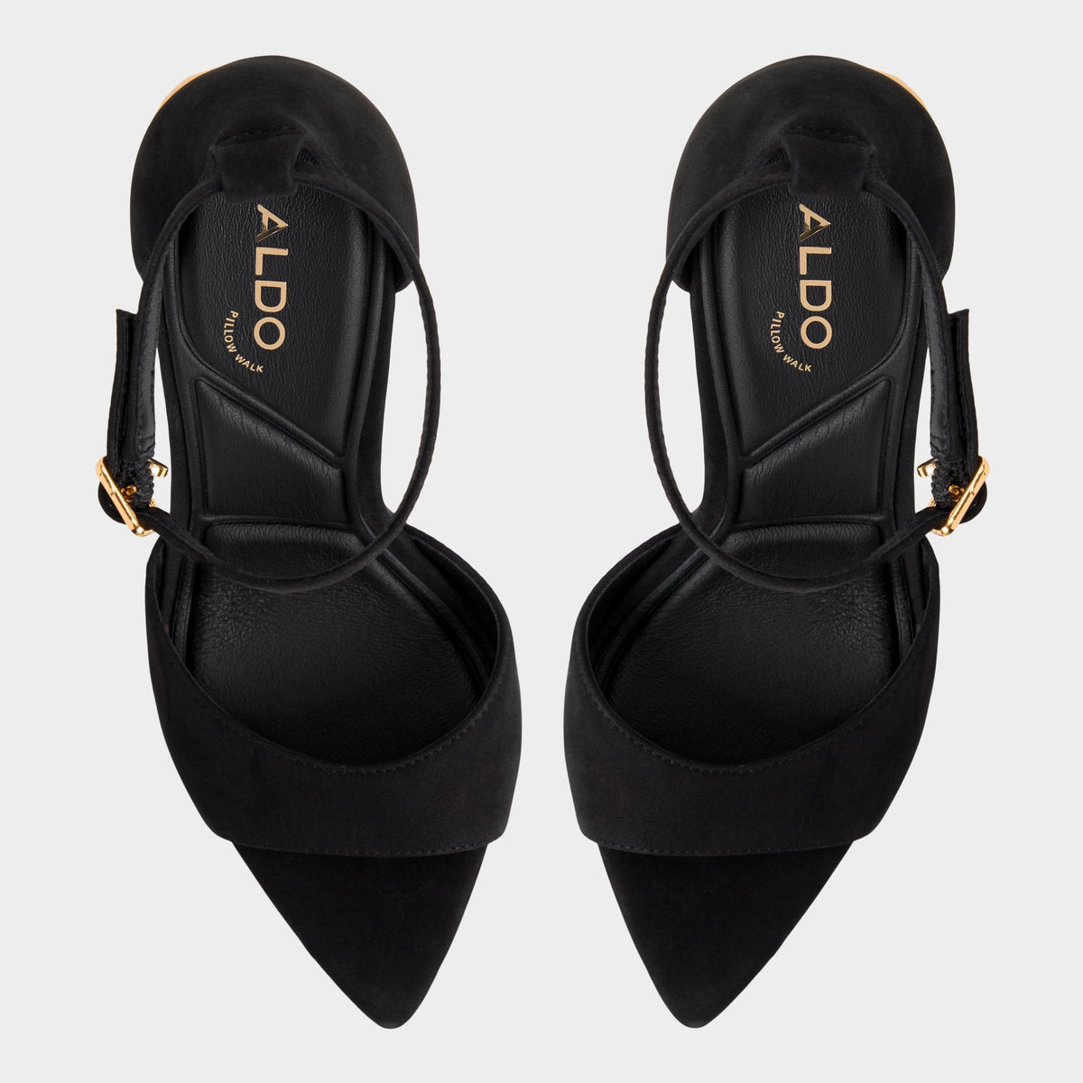 Medeza in Black - Strappy heeled sandal | Aldo