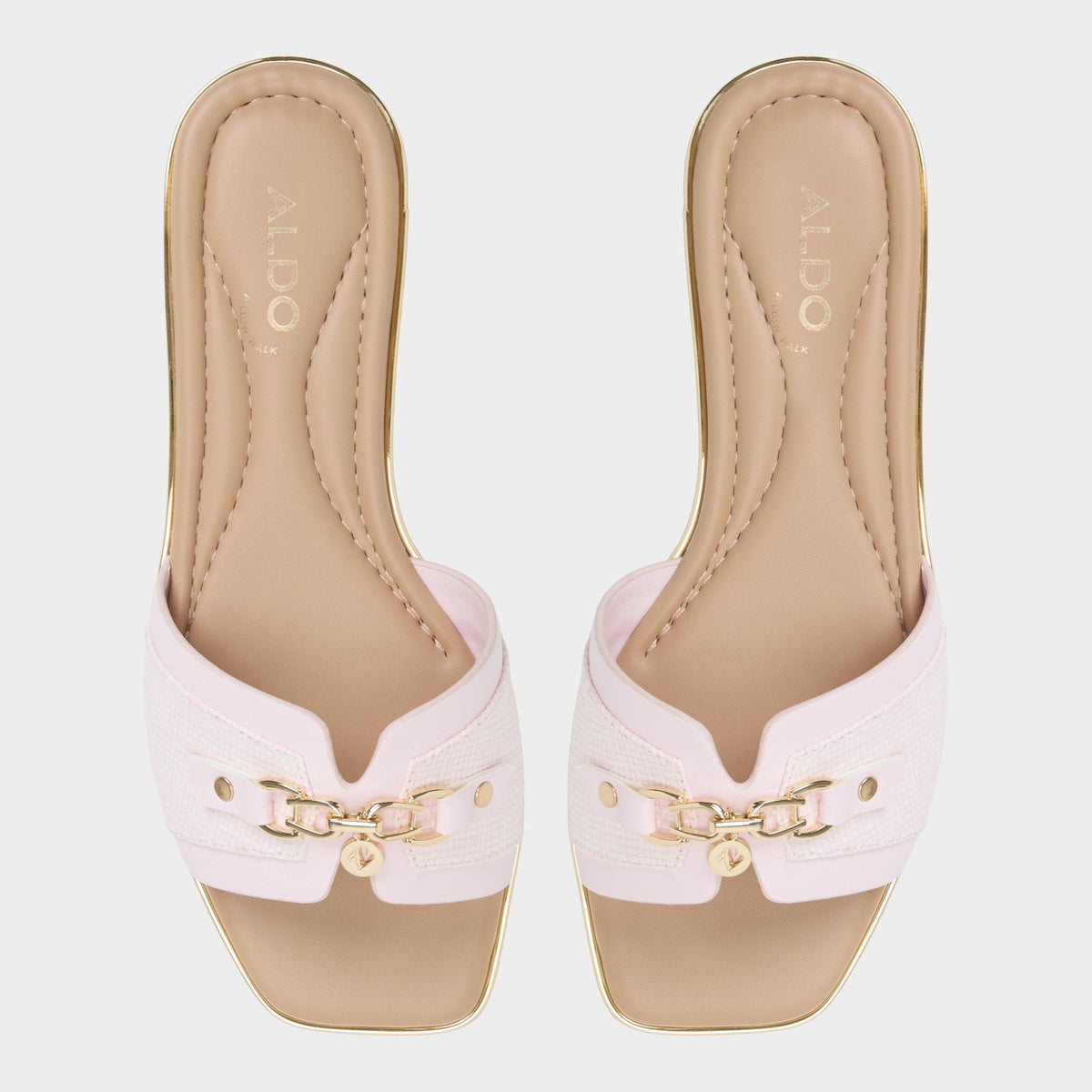 Alamassi Light Pink Women's Flats - Slide sandal | Aldo