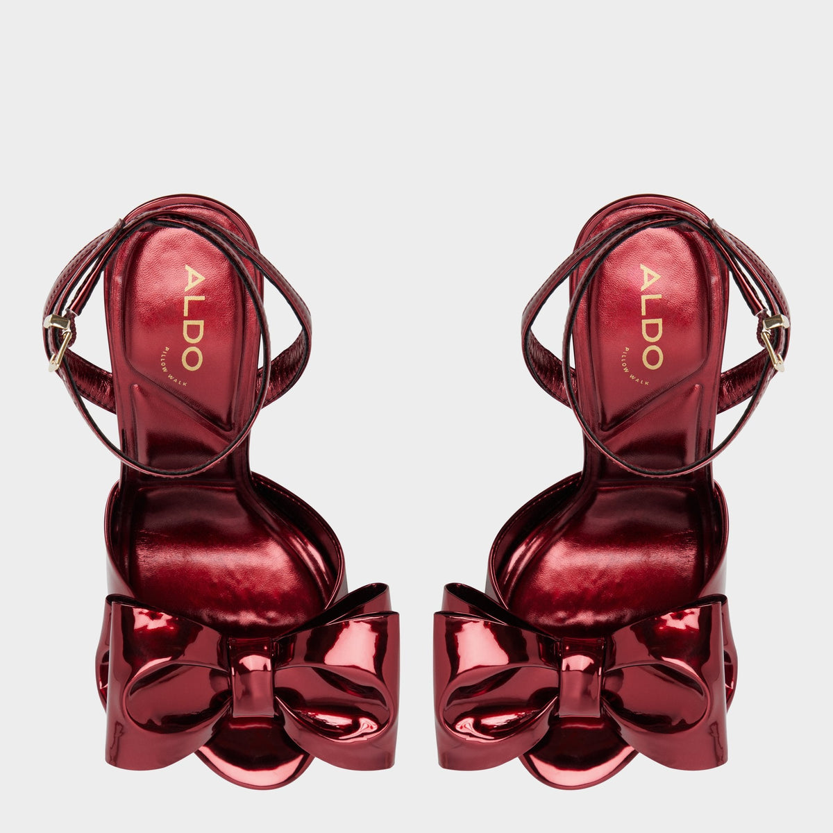 Tinsletta in Medium Red - Heeled sandal, Stiletto heel | Aldo