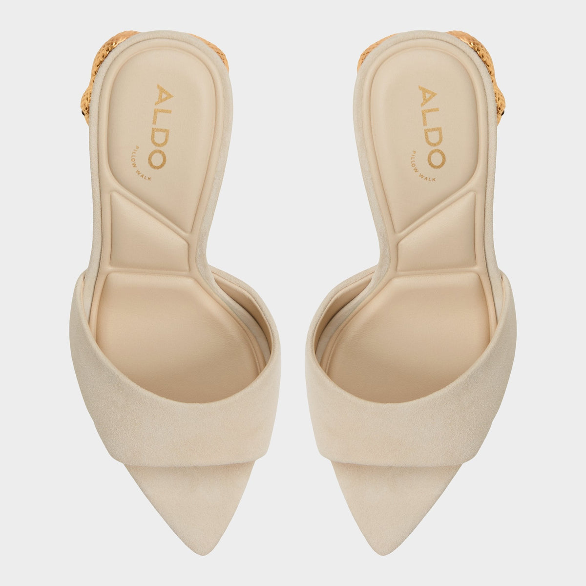 Seashella Bone Women's Heeled mules - Heeled mule | Aldo