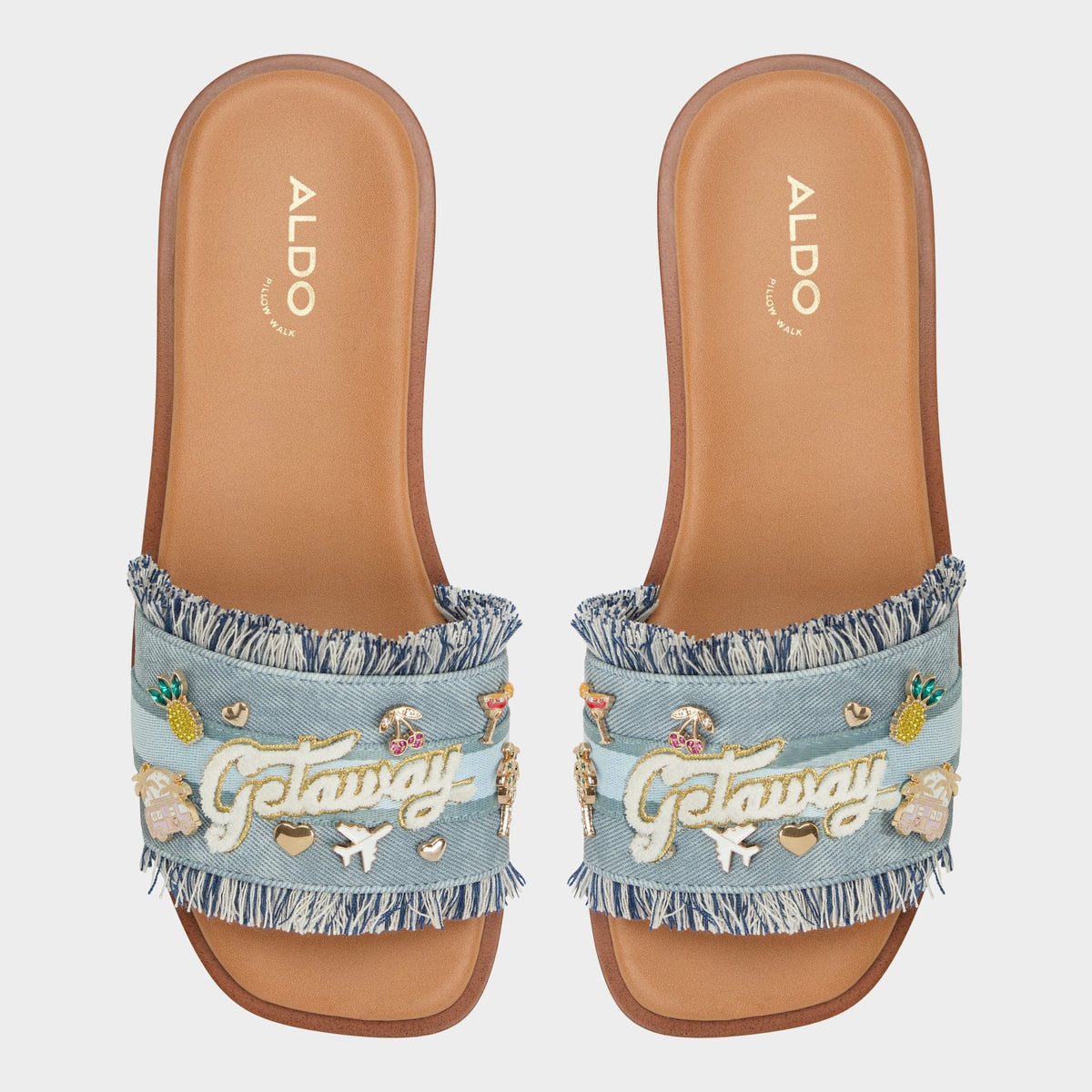 Beachside Denim Women's Flats - Slide sandal | Aldo