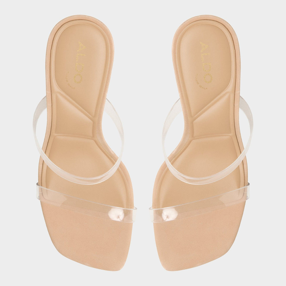 Evalina Medium Beige Women's Heeled sandals - Strappy heeled sandal, Stiletto heel | Aldo