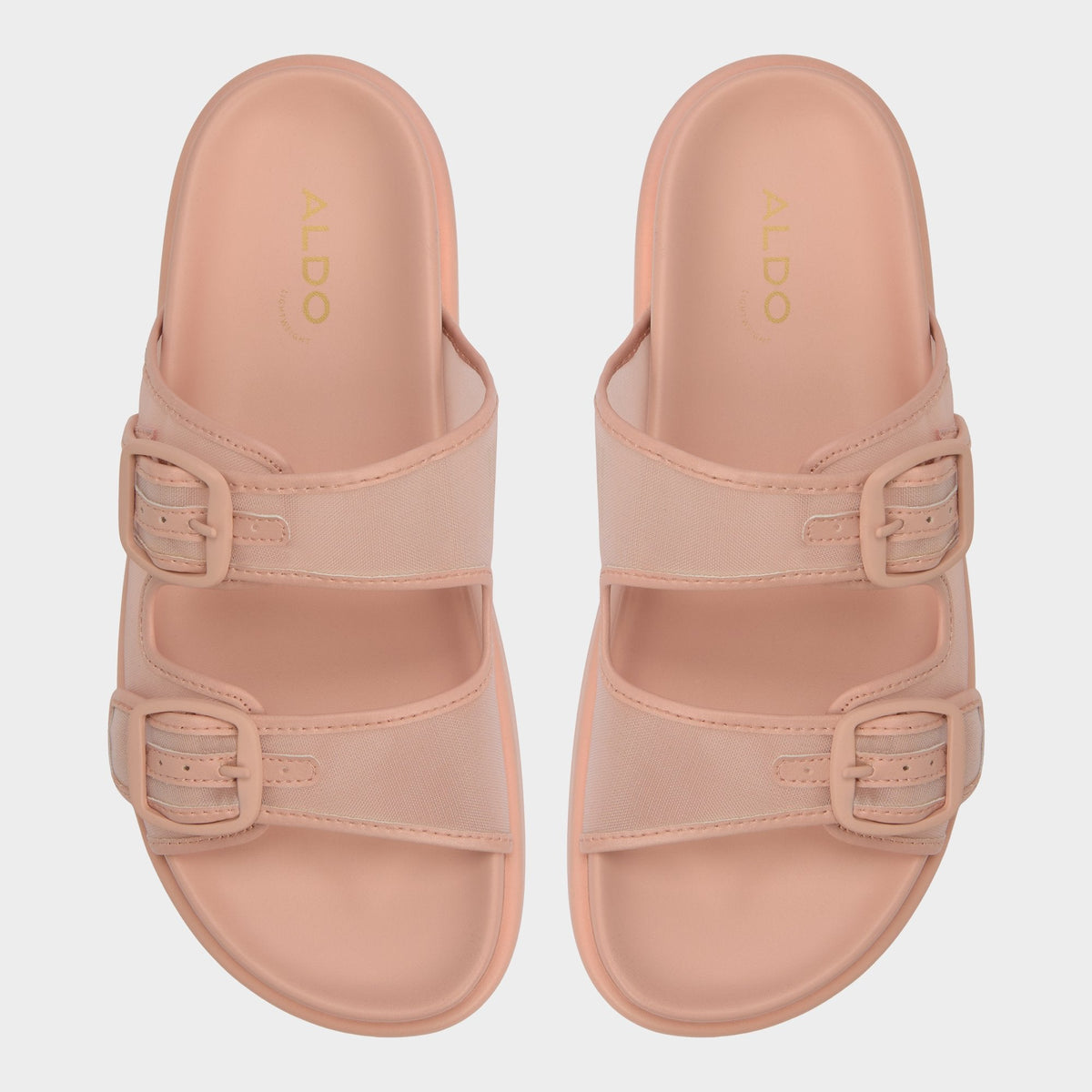 Devanassi Light Pink Women's Footbed sandals - | Aldo