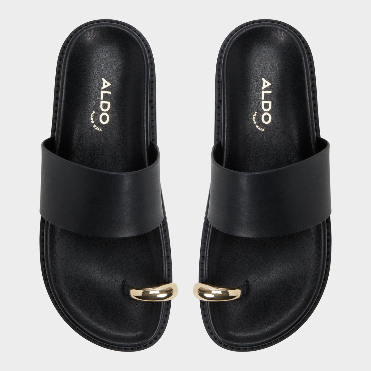 Beachstroll Black Women's Footbed sandals - Footbed sandal, Footbed sandal | Aldo