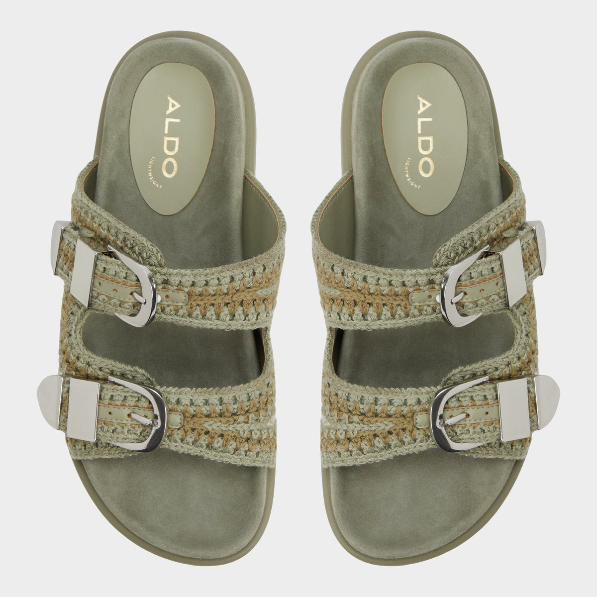 Bohodream Khaki Women's Footbed sandals - Footbed sandal | Aldo