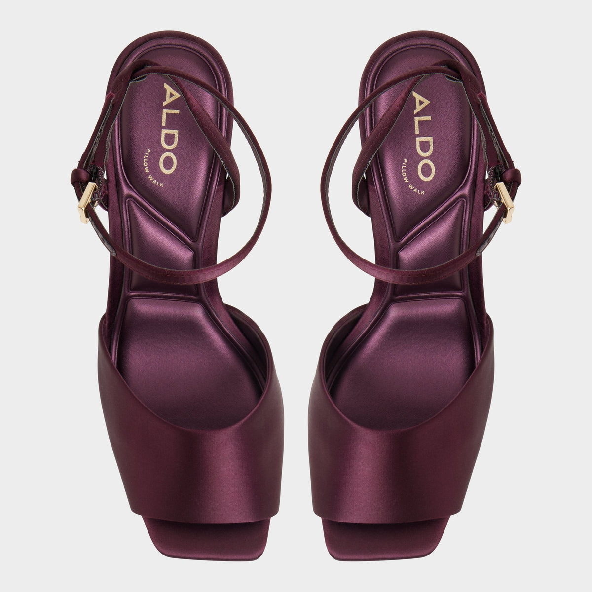 Kaiasien in Bordo 14151896 - Strappy heeled sandal, Stiletto heel | Aldo