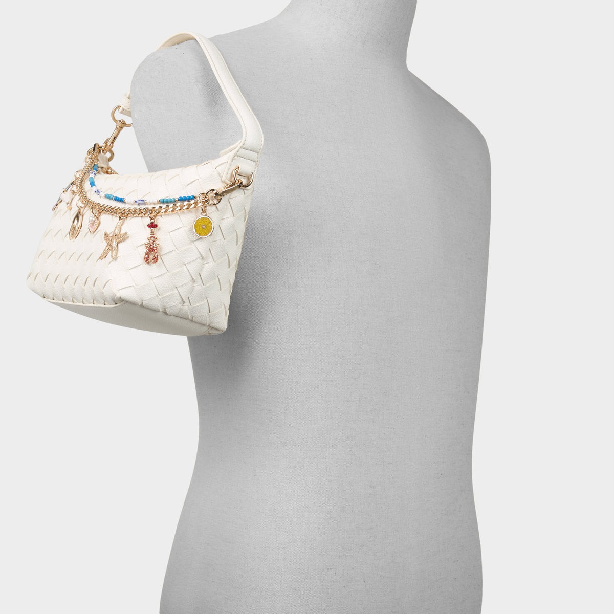 Frankiewoven White Women's Shoulder Bags - Shoulder bag | Aldo