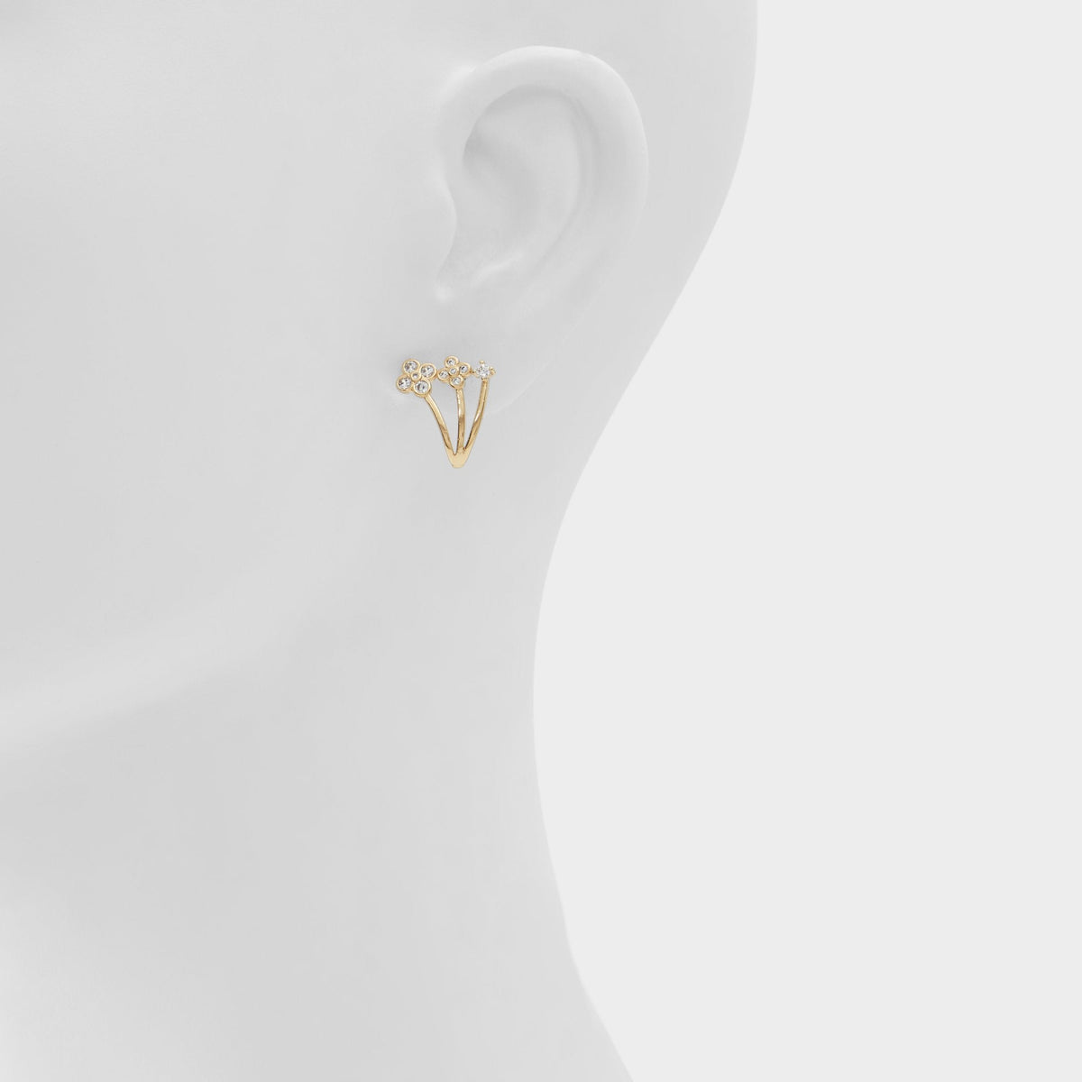Asieweth Gold/Clear Multi Women's Earrings - Earrings | Aldo