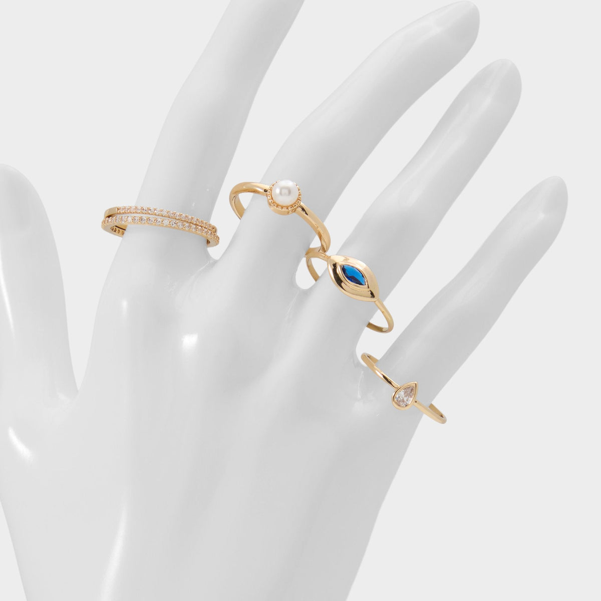 Auraeye in Light Blue - Stackable rings | Aldo