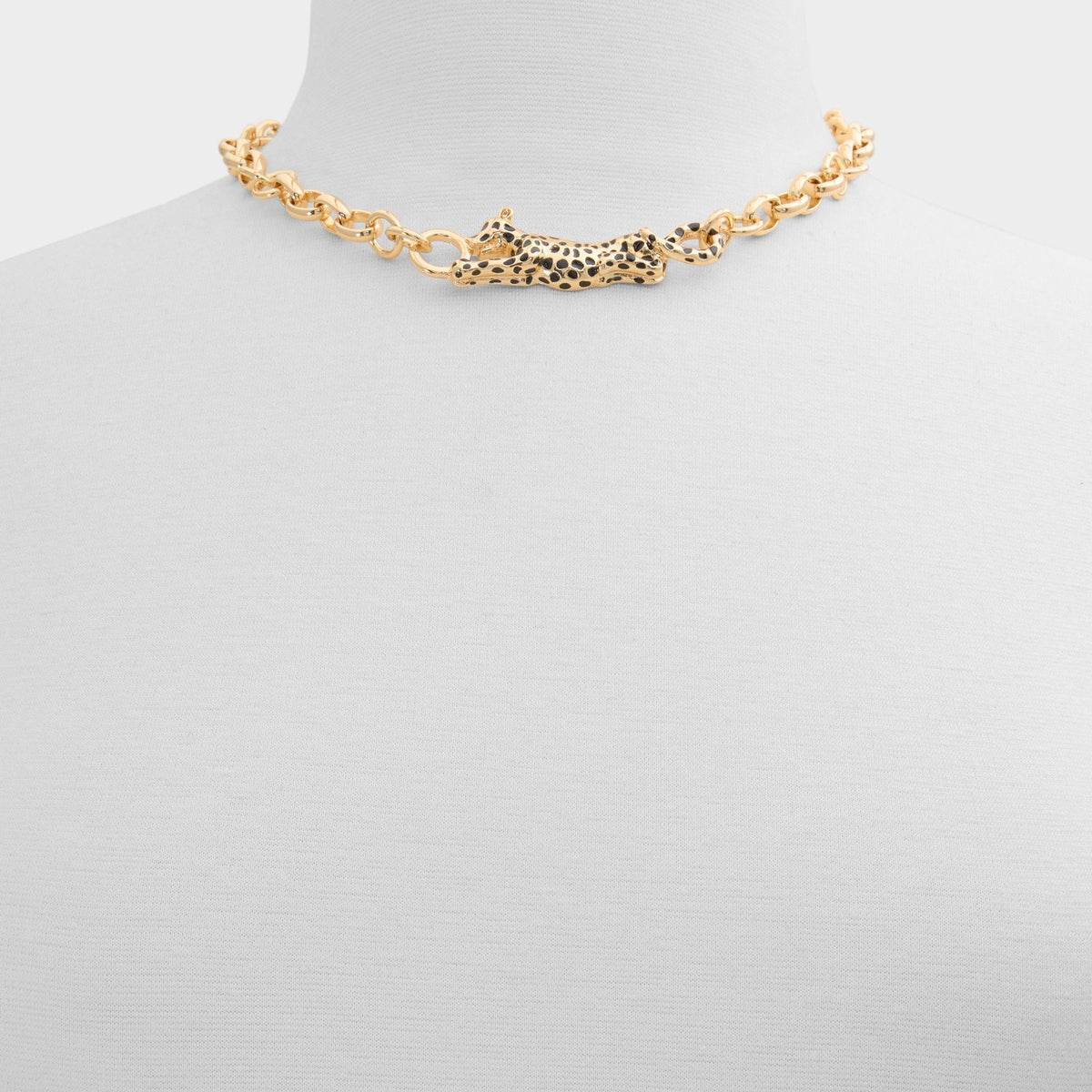 Panthere in Black Gold Multi - Pendant necklace | Aldo