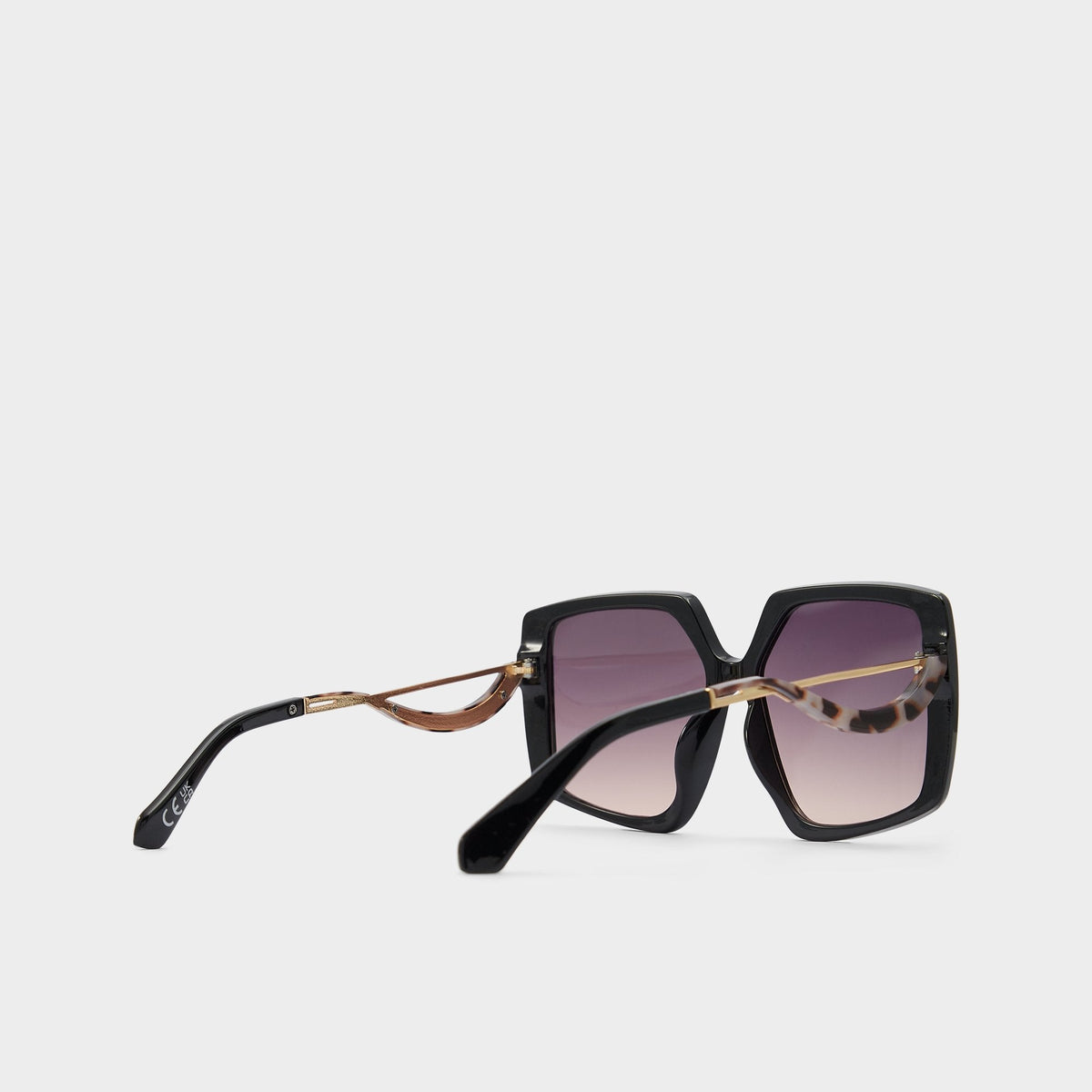 Asya Black/Gold Multi Women's Square - Square sunglasses | Aldo