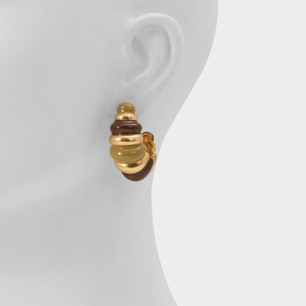 Samarra in Light Brown - Hoop earrings | Aldo