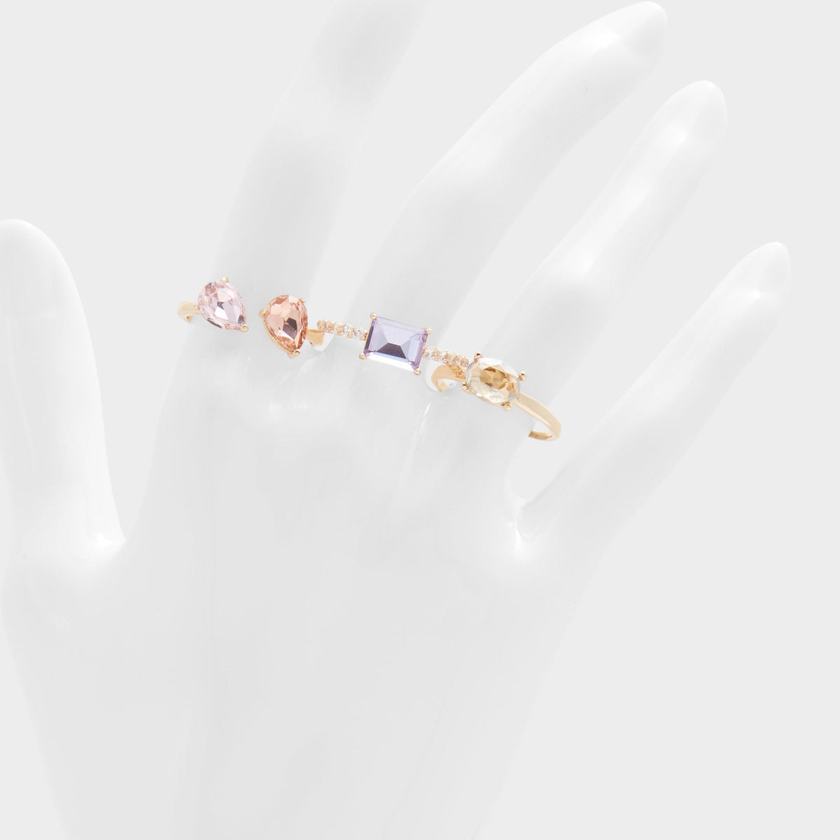 Pimediax Pastel Multi Women's Rings - Stackable rings | Aldo