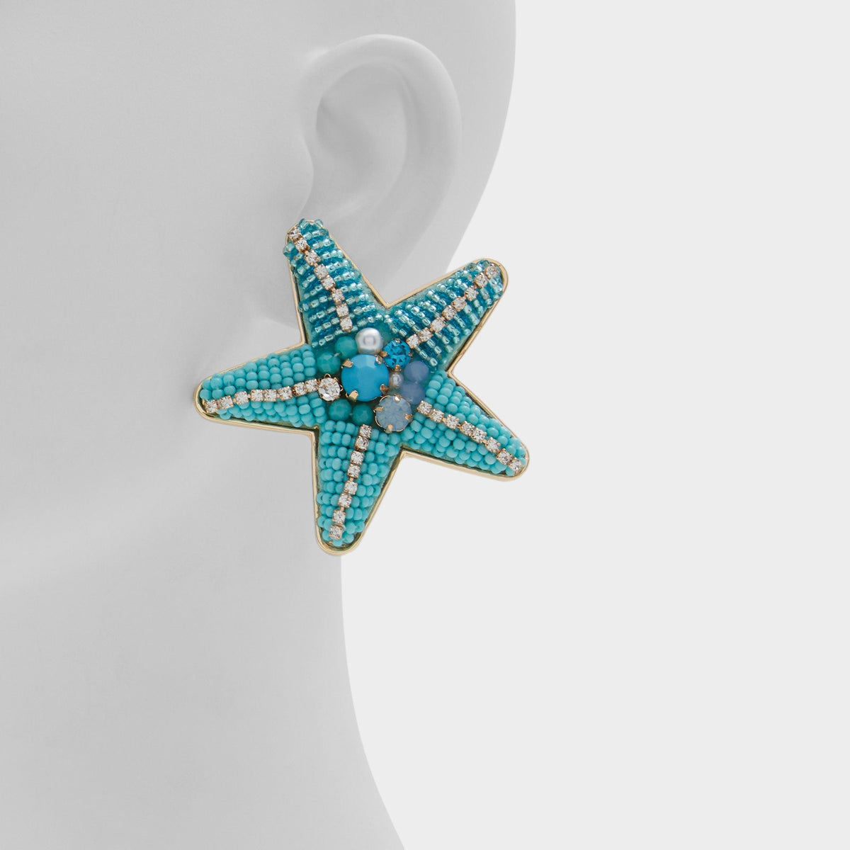 Starfishh in Turquoise - Statement earrings | Aldo