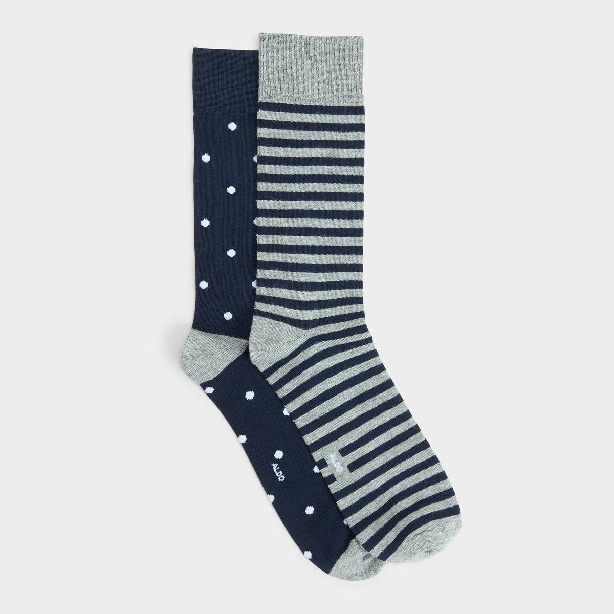 Dapperdots in Navy - Crew socks | Aldo