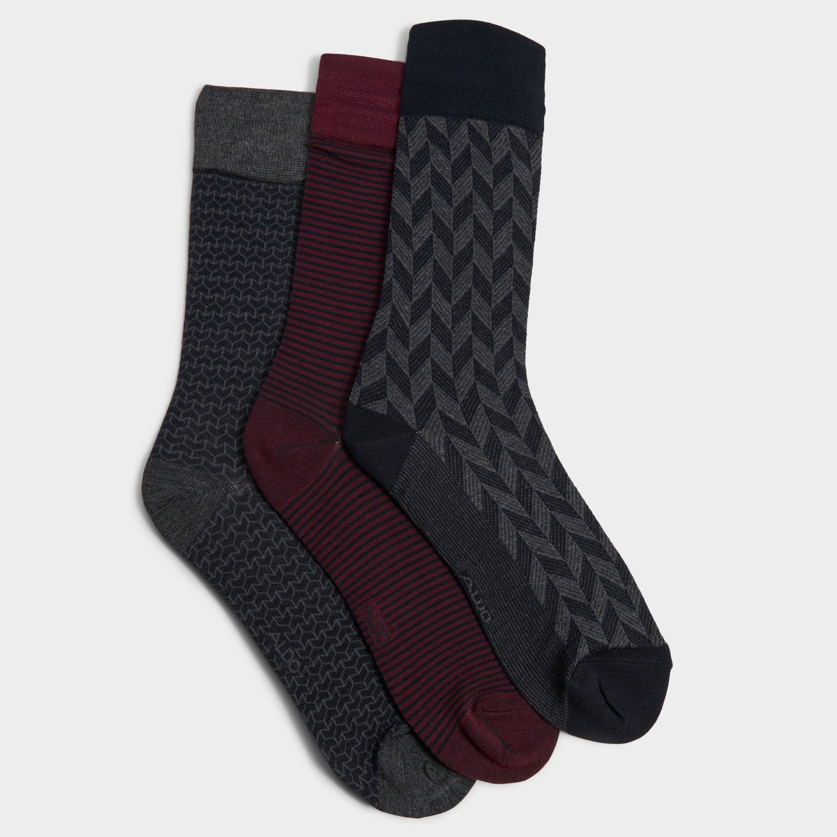 Samuell Dark Grey Men's Socks - Socks | Aldo