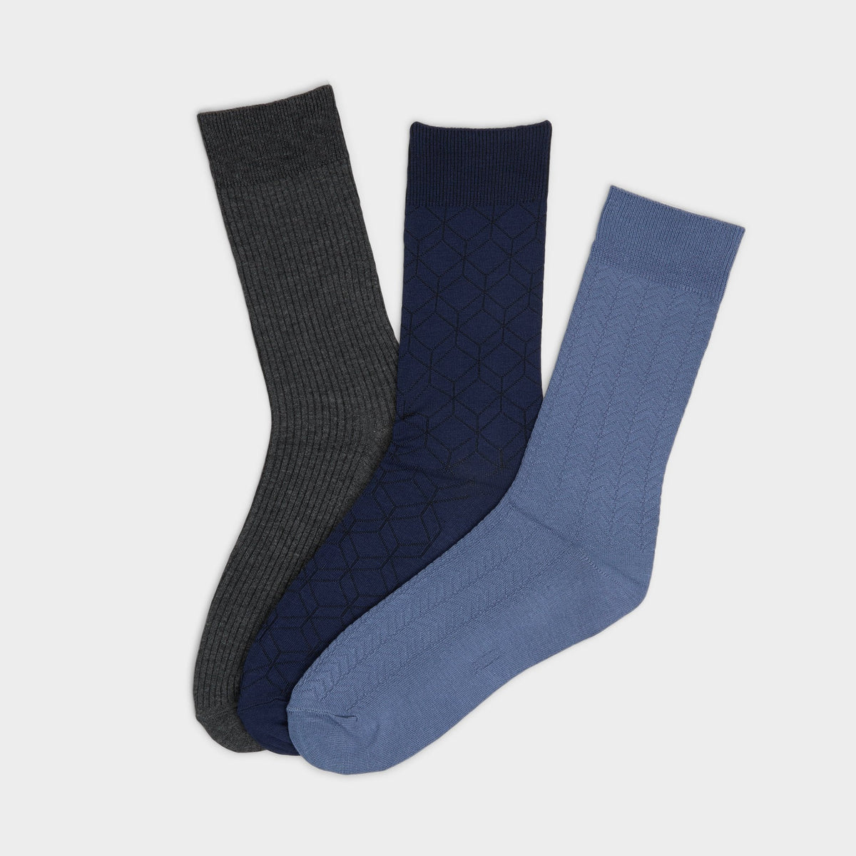 Wanaro Medium Blue Men's Socks - Crew socks | Aldo