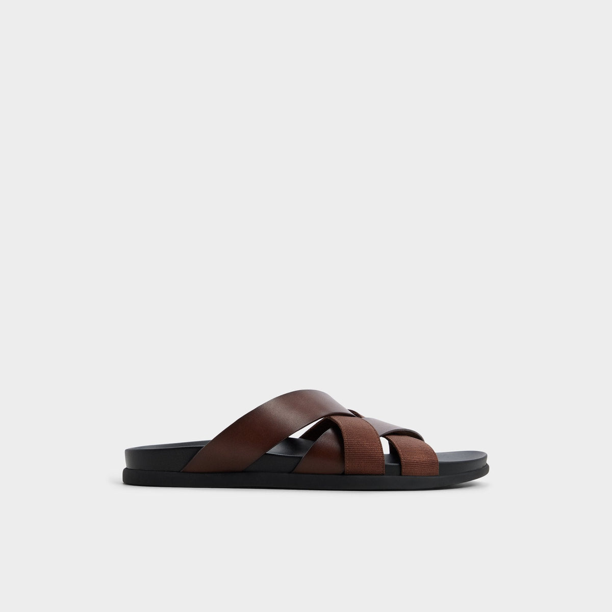 Florian in Dark Brown - Slide sandal | Aldo