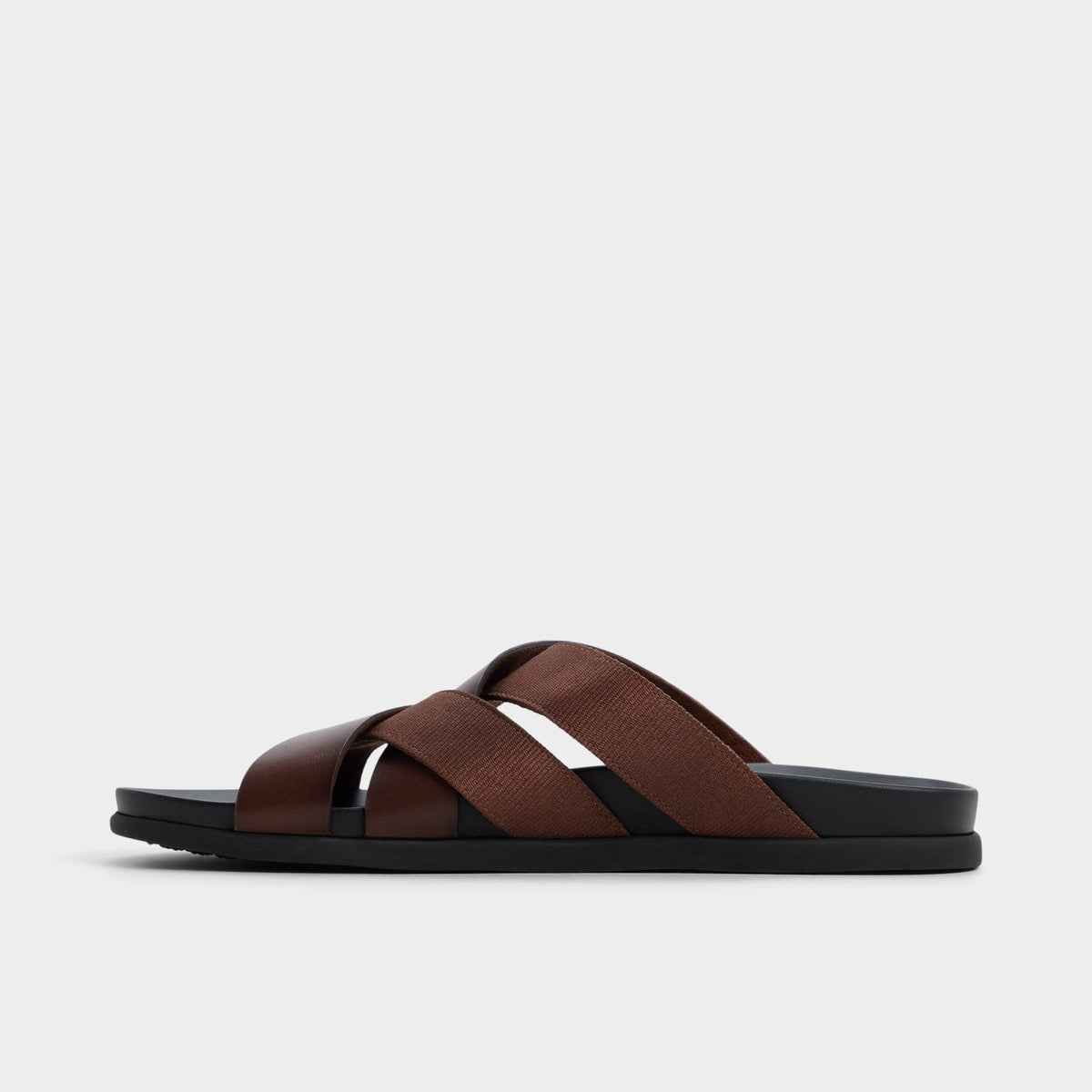 Florian in Dark Brown - Slide sandal | Aldo