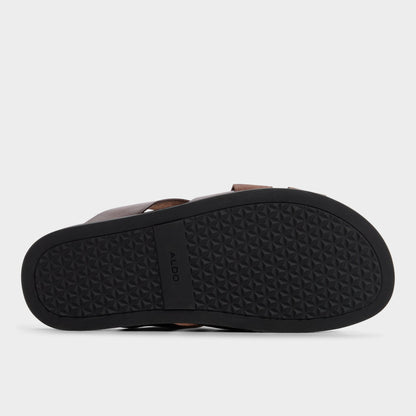Florian in Dark Brown - Slide sandal | Aldo