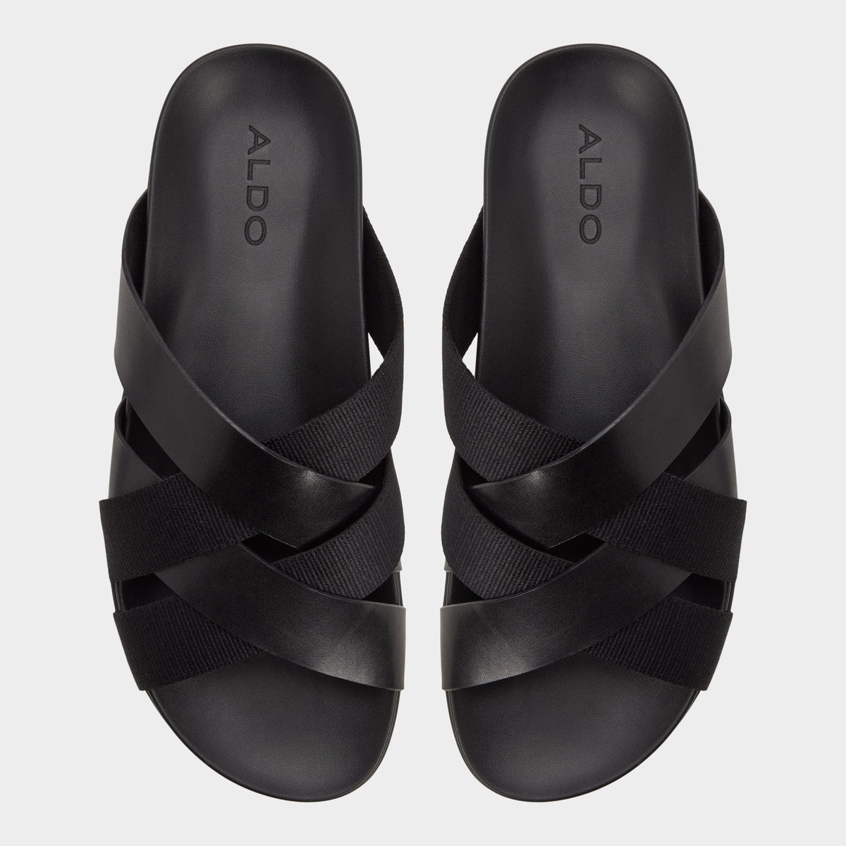 Florian in Black - Slide sandal | Aldo