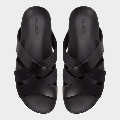 Florian in Black - Slide sandal | Aldo