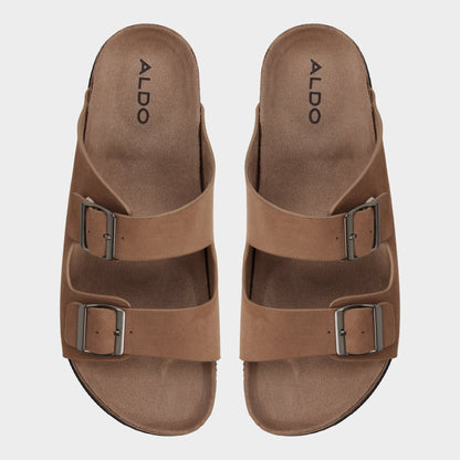 Agustin in Dark Beige - Slide sandal | Aldo